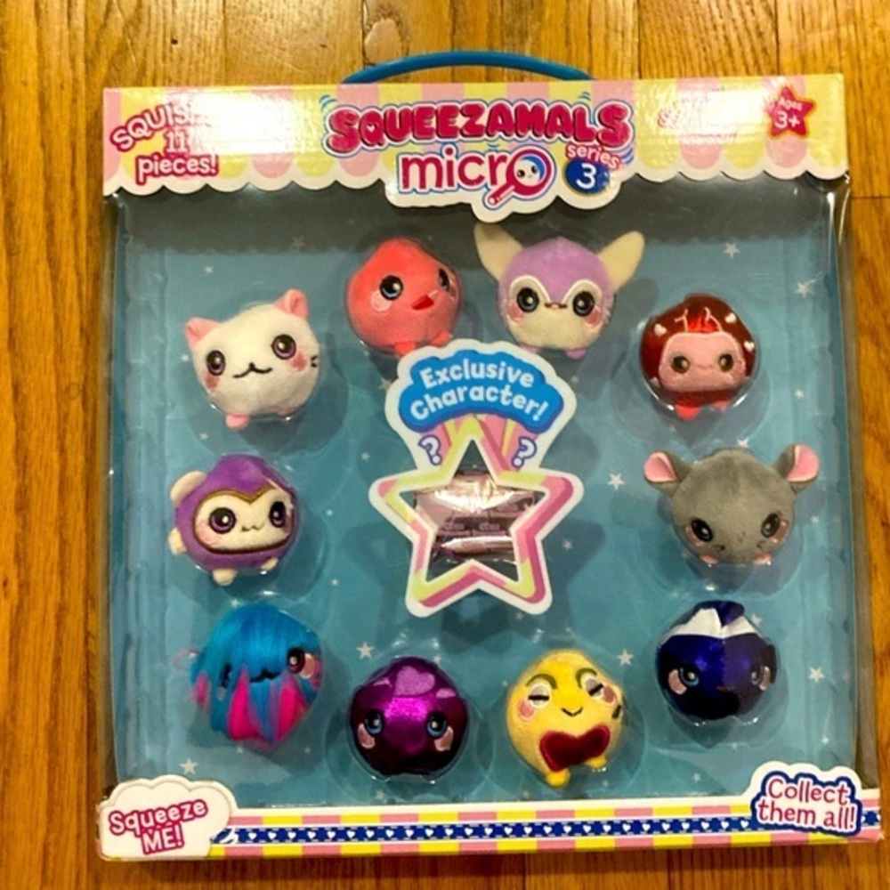 Squeezeamals Micro Series 3 - Set of 11 NIB